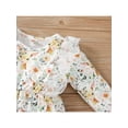 thumbnail image 5 of Seyurigaoka Baby Girls Long Sleeve Romper Lace Ruffle Decoration, Flower Costume, 5 of 9