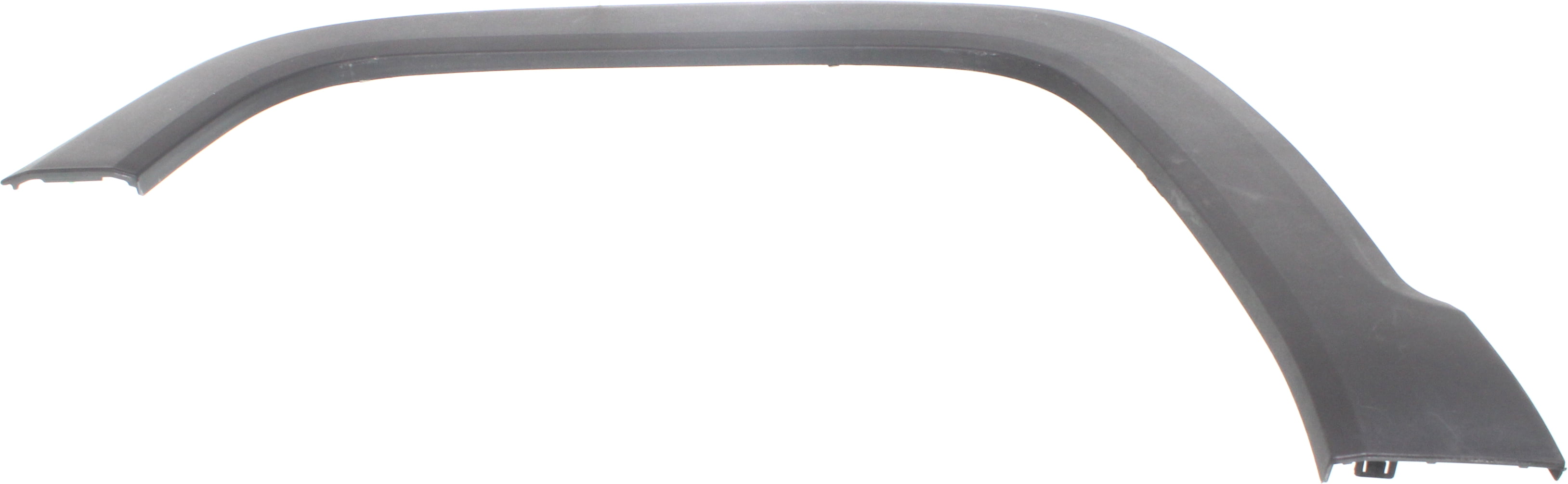 CAPA Front Fender Trim Compatible with Jeep Renegade 2015-2018 Driver Side Textured Dark Gray 