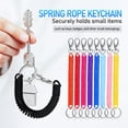thumbnail image 2 of 10 Pcs Porte-Clés à Ressort, Porte-Clés de Sécurité, Cordon Extensible, Porte-Clés Rétractable, 2 of 6