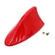 thumbnail image 1 of 17x7,5cm Coche Antena de Techo de Señal de Radio Am/FM Tipo Aleta de Tiburón Rojo, 1 of 1