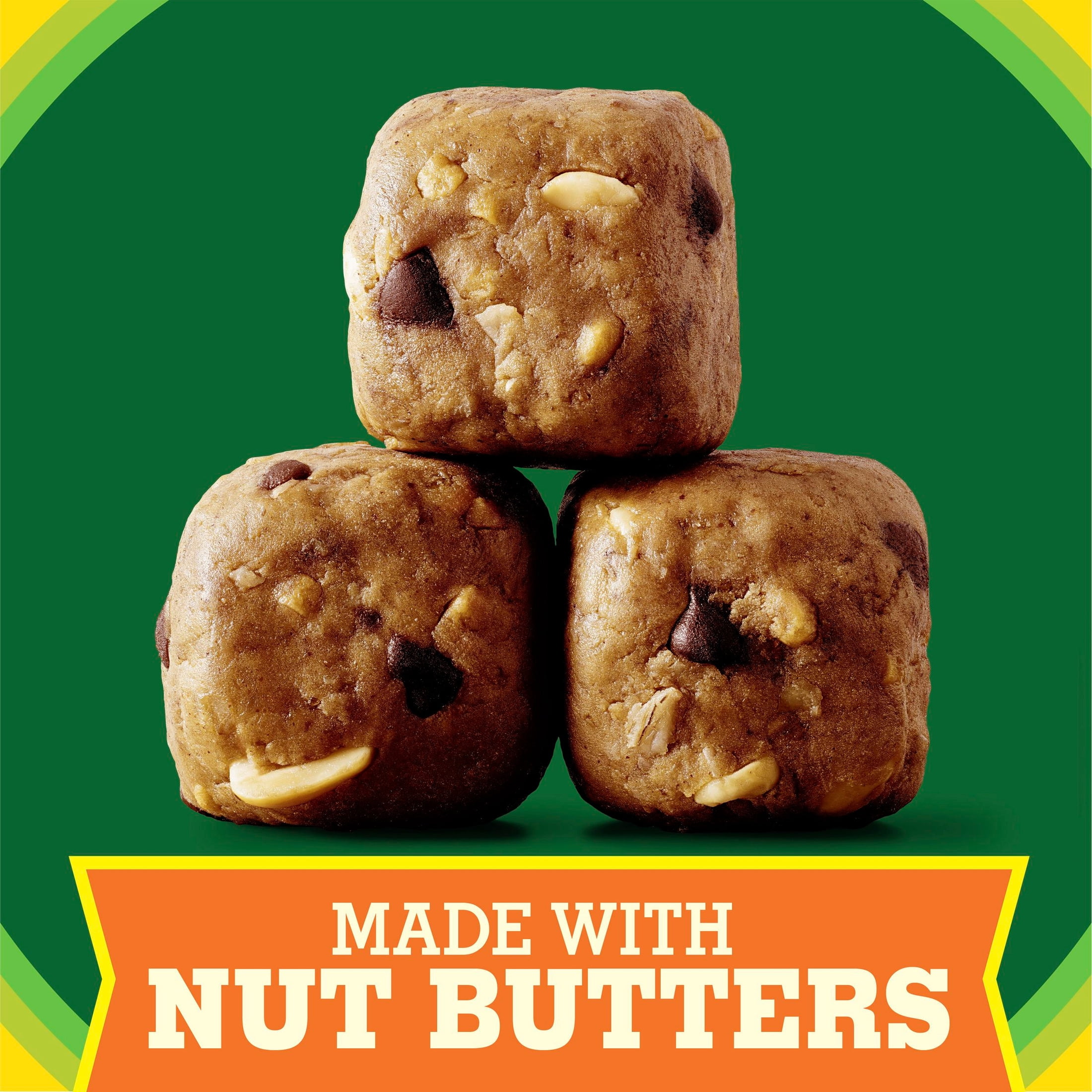 Nature Valley Oat and Nut Protein Granola Balls, Peanut Butter and Chocolate Chip, 7.94 oz