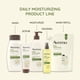 thumbnail image 3 of Aveeno Daily Moisturizing Body Lotion, Gentle Lotion Nourishes Dry Skin With Moisture, Soothing Prebiotic Oat, Fragrance-Free, Non-Comedogenic, Travel-Size, Pack of Three, 3 x 2.5 fl. oz, 3 of 7