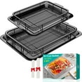 thumbnail image 1 of Juego de cestas Air Fryer OPENICE para horno con sartenes y pergamino, 1 of 8