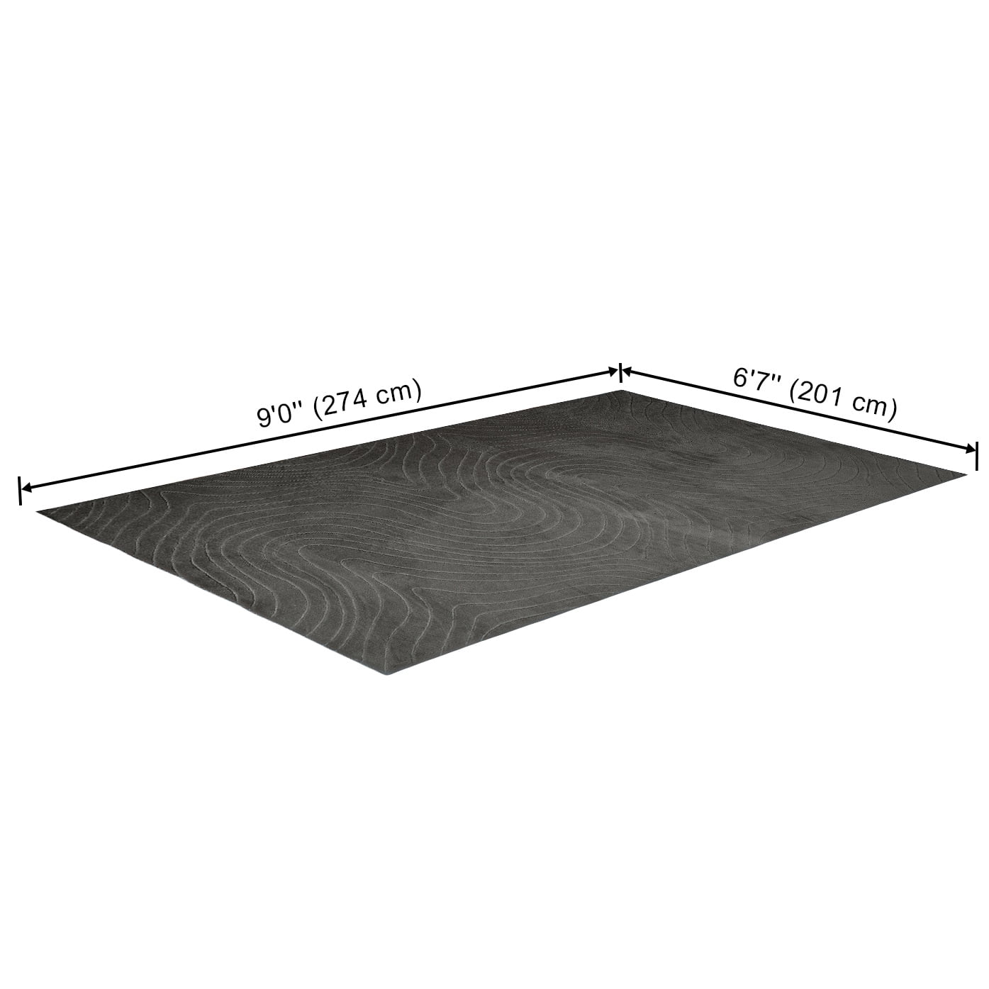 ECARPET Somos Machine Washable Contemporary/Modern Runner Rug for Living Room, Bedroom, Dining Entrance