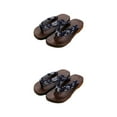 thumbnail image 2 of Redempat Japanese Clogs Slippers Geta Sandals Flops for Men Women Trendy and Lightweight Blue Round Size 43 2Set, 2 of 6