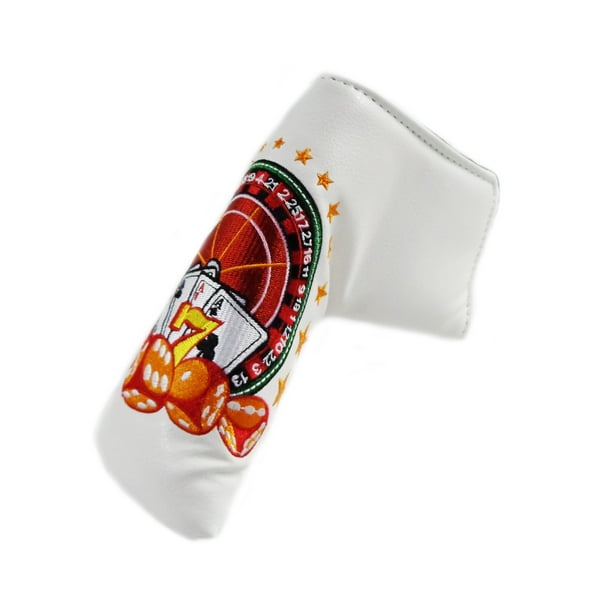 New Custom Roulette Dice Leather Blade Boot Putter Headcover Com - Custom Leather Putter Headcovers New Custom Roulette Dice Leather Blade Boot Putter Headcover Com - Custom Leather Putter Headcovers