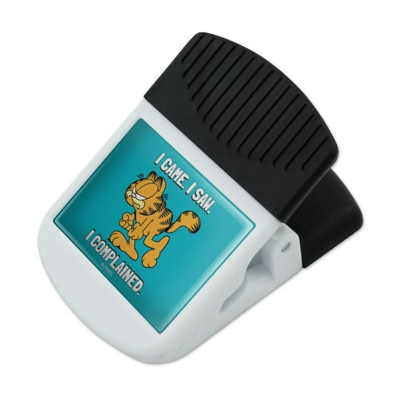 Garfield I Came. I Saw. I Complained. Refrigerator Fridge Magnet Magnetic Hanging Hook Note Snack Clip