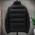 thumbnail image 5 of Vedolay Men Coats for Winter Work Winter Business Fashion Cropped Fall Coat Black,3XL, 5 of 5