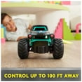 thumbnail image 6 of Monster Jam, Grave Digger Remote Control Monster Truck, 1:24 Scale, Nitro Neon Themed, 6 of 10