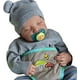 thumbnail image 2 of Realista Renacido Niño Realista 19 Pulgadas Reborn Baby Dolls Simulación Baby Doll Bebé Recién Nacido Bebé Durmiendo Silicona Suave Real Life Baby Dolls ANGGREK Baby Doll, 2 of 7
