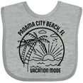 thumbnail image 3 of Inktastic Summer Vacation Mode Panama City Beach Florida Boys or Girls Baby Bib, 3 of 4