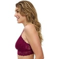 thumbnail image 3 of BLAKE & CO. Juniors' Lace Racerback Pullover Bralette, Sizes S-3X, 3 of 6