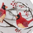 thumbnail image 6 of Cardinals Snowy Winter Scene Glass Ball Christmas Ornament - 4" - Red, 6 of 7