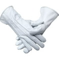 thumbnail image 2 of Genuine Leather Unlined Women Dress Gloves With Beautiful Standard Length Extended Up to 2 Inches From Wrist, 2 of 4