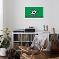 thumbnail image 4 of NHL Dallas Stars - Logo 21 Canvas Wall Poster, 22.375" x 34", 4 of 4
