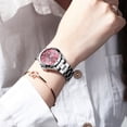 thumbnail image 2 of Reloj impermeable, reloj de mujer, reloj popular para estudiantes, reloj de pareja, reloj de cuarzo femenino, 2 of 5
