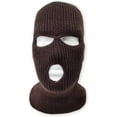 thumbnail image 6 of Sinhoon 3 Hole Knitted Full Face Ski Mask Winter Balaclava Face Cover for Outdoor Sports, 6 of 14