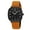Black+brown, variant on SKMEI Men Watch Fashion Minimalist Quartz Waterproof Wrist Watches for Mens Big Face Business Casual Watch,Leather Watch Strap