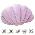 thumbnail image 2 of Fusipu Unique Shell Pillow Shell-shaped Stuffed Pillow Cushion Super Soft Wear Resistant Vibrant Color Seashell Bed Sofa Cushion Home Decoration, 2 of 8