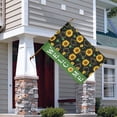 thumbnail image 2 of Spring Summer Sunflower Garden Flag 28x40 Inch Double Side for Outdoor Courtyard Garden Decor Flowers Welcome Holiday Flag for Outside Decoration, 2 of 6