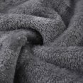 thumbnail image 4 of Fewfanhot Women Faux Fur Trim Cardigan Cloak Tweed Poncho Cape, Thick Warm Lined Wrap Coat for Fall Winter, 4 of 9