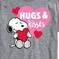 thumbnail image 3 of Peanuts - Snoopy Hugs And Kisses - Men's Short Sleeve Graphic T-Shirt, 3 of 6