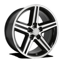 Oe Creations Pr148 17X8 5X120.65 0Et 78.3Cb Gloss Black Machined Wheel