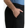 thumbnail image 4 of Athletic Works Men's Open Leg Fleece Pants, Sizes XS-4XL, 4 of 5