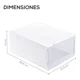 thumbnail image 3 of 12 cajas apilables para guardar zapatos Rojo Verde, 3 of 5