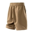 thumbnail image 5 of UAMVSH Cargo Shorts for Men Drawstring Outdoor Casual Gym Shorts Quick Dry Summer Beach Baggy Shorts with Multi Pockets, 5 of 5