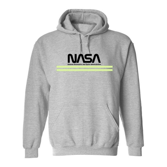 NASA Nasa Acronym Graphic Hoodie Men -NASA Designs, Male Medium