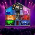 thumbnail image 6 of Music Themes Lovers House Building Block Sets Desktop Decor Multi-Layer House Architecture Model Handcraft Gifts for Valentine Birthday(1426Pcs), 6 of 8