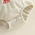 thumbnail image 7 of UngA Newborn Baby Girl Boy Summer Clothes Crawfish Embroidery Romper Backless Tank Top Bodysuit Corduroy Overalls Infant Boy Outfits (Beige,6-12 Months), 7 of 7