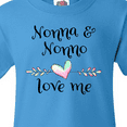 thumbnail image 4 of Inktastic Nonna and Nonno Love Me- Heart Grandchild Youth T-Shirt, 4 of 5