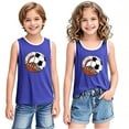 thumbnail image 2 of YABCSAZ Toddler Boys Girls Summer Outfits Sleeveless Tank Tops Loose Fit Active Tee Shirts Kids Casual T-Shirts Blouses Funny Cute Printed Shirts Tops Baby Clothes Size 14 T, 2 of 6