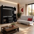 thumbnail image 4 of Set Mundi 24/7, sofa cama Ema + mueblbe de tv y entretenimiento Goal, 4 of 7