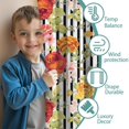 thumbnail image 3 of Blackout Kids Curtains,Pioneer Flower Floral Print Pattern Childrens Insulated Curtains Set Of 2,Bedroom Essentials,Toddler Room Decor 42"x84", 3 of 5