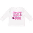 thumbnail image 3 of Inktastic Daddy's Little Girl Girls Long Sleeve Toddler T-Shirt, 3 of 5