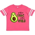 thumbnail image 3 of Inktastic You Guac My World with Cute Avocado Boys or Girls Toddler T-Shirt, 3 of 5