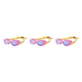 thumbnail image 3 of Eigraketly Gafas de natación antivaho elásticas, vista clara para todas las cabezas, formas adecuadas, sin fugas de agua, correa ajustable, azul Type1 NO1, 3 of 6