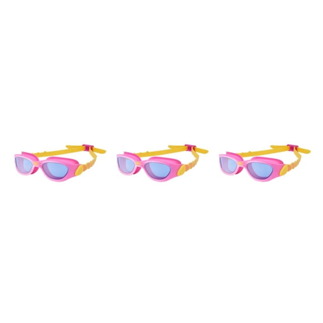 Wosthever Gafas de natación antivaho: correa ajustable que garantiza seguridad y suave anillo hermético de alta definición elástico sin fugas Type1 NO1
