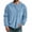 Light Blue, variant on fatyb Men's Corduroy Sweatshirt Crewneck Casual Long Sleeve Fall Winter Fashion Pullover Tops with Pocket