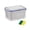 blue, variant on 4-in-1 Food Storage Container, Fruit Storage Containers with Lid & Strainer – Large Fruit Keeper for Fridge, Leakproof Produce Saver with Drain Basket, BPA-Free Multifunctional Container