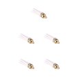 thumbnail image 2 of Llavero Injueey 10 piezas con dijes de borlas para bricolaje Blanco 5Conjunto, 2 of 6