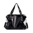 thumbnail image 1 of Wweixi Fashionable Comfortable PU Shoulder Bag For Versatile Crossbody Shoulder Bags Shopper Handbag Tote Bags Waterproof black, 1 of 6