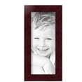 thumbnail image 2 of ArtToFrames 5" x 12" Mahogany Picture Frame, 5x12 inch Brown MDF Poster Frame (WOM-3978),  Pack, 2 of 8