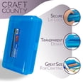thumbnail image 5 of Craft County Heavy Duty Student Storage Box | Ideal For Pens, Pencil, Calculator | School Supplies Pencil Box, 5 of 6