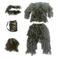 thumbnail image 1 of Ghillie Suit Uniform Set Jacket Outfit Breathable Lightweight Disguise Pants Hat green, 1 of 8