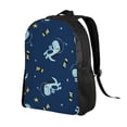 thumbnail image 2 of Disketp Space Dinosaur Mochila Unisex de Apertura Lateral Completa, Mochila para Laptop para Escuela, Trabajo y Viajes, 2 of 8