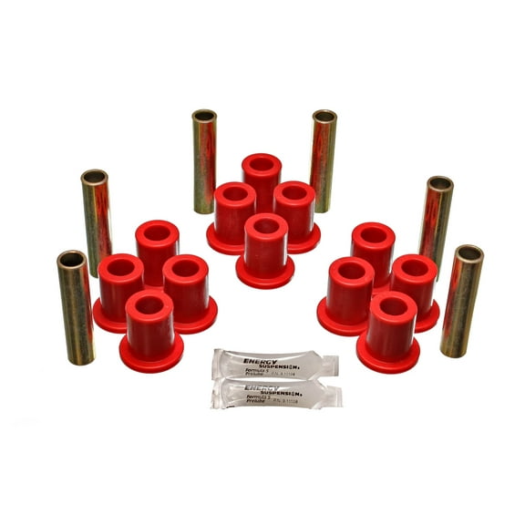 Energy Suspension 4.2118R Polyurethane 4Wd Front Spring Bushings Red Fits select: 1966-1978 FORD F250